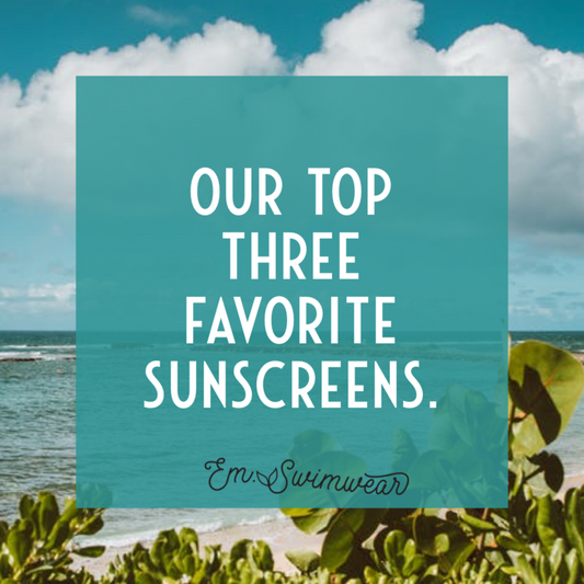 But First, Sunscreen