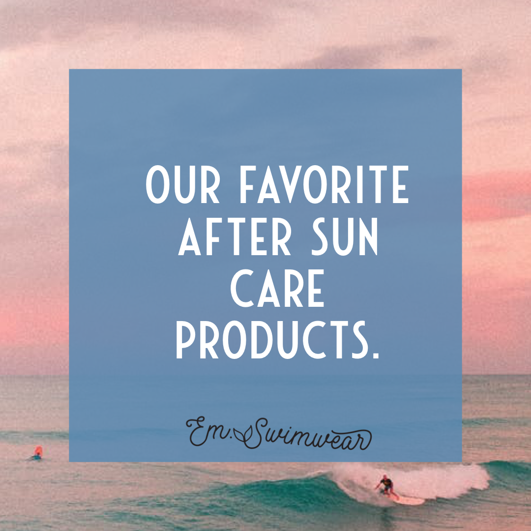 Our Favorite After Sun Care Products
