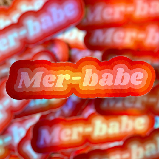 Mer-Babe Sticker